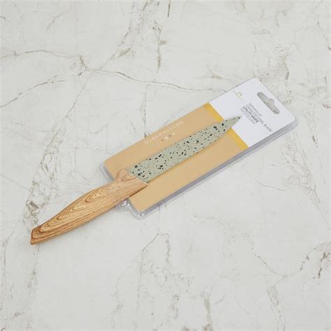 Buy Marshmallow Textured Multicolour Stainless Steel Knife - Length: 24 ...