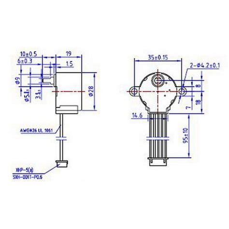 28BYJ-48 Stepper Motor - 5V Unipolar