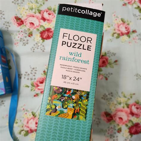 Petit Collage Rainforest Floor Puzzle + Hahowa Ocean Discovery Puzzle ...