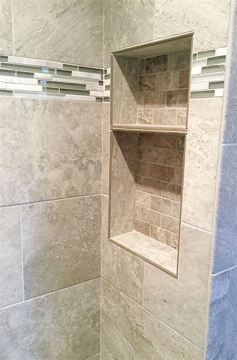 The Benefits Of Adding Built-In Shower Shelves - Shower Ideas