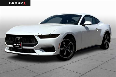 New 2025 Ford Mustang EcoBoost 2dr Car in Amarillo #S5128507 | Gene Messer Ford of Amarillo