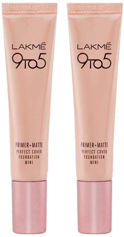 Buy Lakme 9 to 5 Primer+Matte Mini Foundation & Lakme 9 to 5 Primer ...