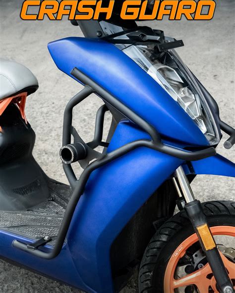CRASH GUARD WITH SLIDER FRONT + BACK FOR AETHER 450 / SB 1054 – htexhaust
