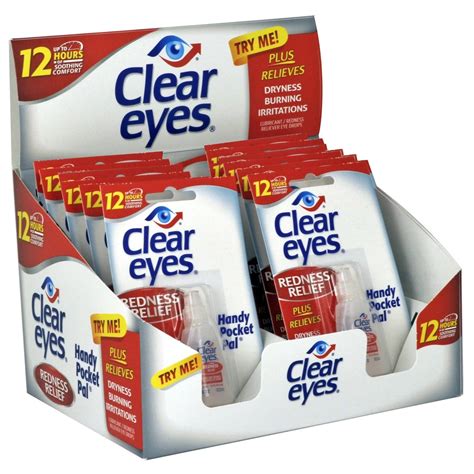 CLEAR EYES DROPS - 12CT – ShopDevonWholesale