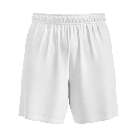 Premium Photo | White blank shorts isolated on a white background