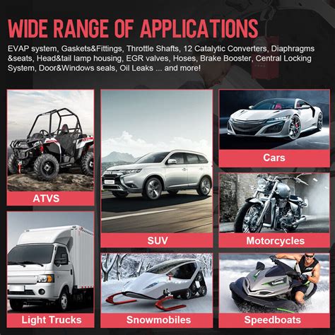 EVAP Machine Smoke Leak Detector Automotive Car Pipe | Ubuy India