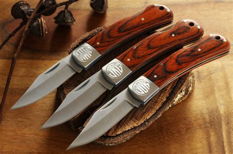 Engraved Wood Handle Pocket Knife: Personalized Groomsmen Gift