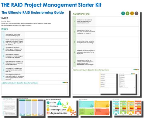Image result for Project Management Raid Examples