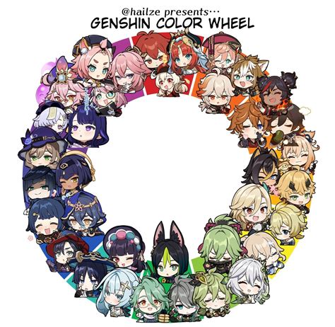 Genshin Color Wheel Genshin Impact | HoYoLAB