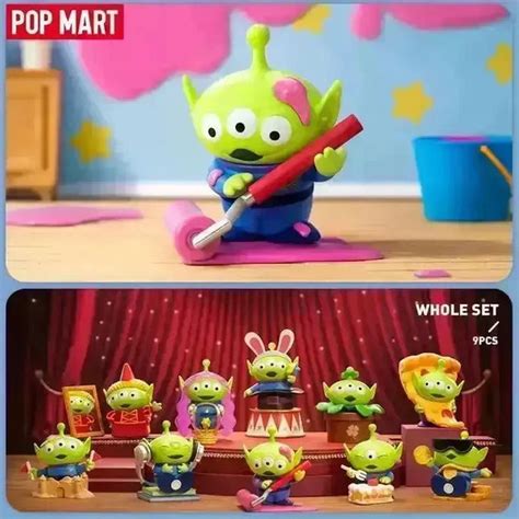 POP MART DSNY Pixar Alien Immersive Experience Series Blind Box