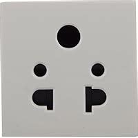 Legrand Myrius Polycarbonate 6A 5 Pin Multi Socket 2 m WH 673044 (White ...