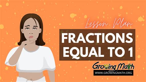 Fractions Equal to 1 | Growing Math