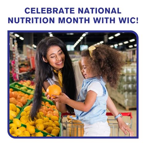 SBH Health System | March is National Nutrition Month! Stop by WIC at ...