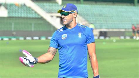 Faf du Plessis given rest in ODI series against England - India TV Hindi