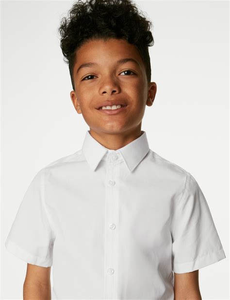 White School Shirts at M&S