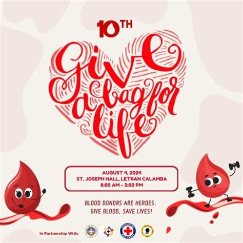 Give a Bag for Life 2024, Colegio de San Juan de Letran Calamba, 4 ...