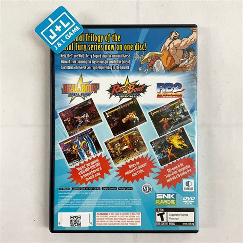 Fatal Fury: Battle Archives Volume 2 - (PS2) PlayStation 2 [Pre-Owned ...