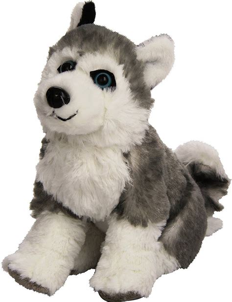 Wild Republic Siberian Husky Stuffed Animal 8" • Price