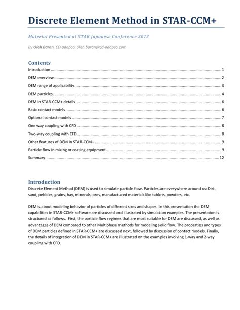 Image result for Discrete Element Method