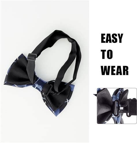 Buy Youteer Rhinestone Bow Ties for men, Adjustable Length Sequin Pre ...