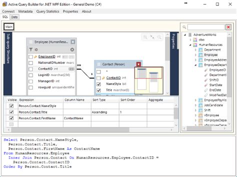 Image result for Visual Studio Query Builder Tutorial