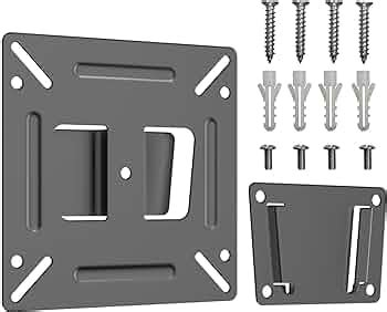 ASMXQY Monitor Wall Mount for Most 14-24" TVs, Universal Camper Small ...