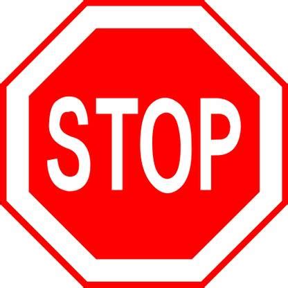qth STOP CAUTION WARNING STICKER Emergency Sign Price in India - Buy ...
