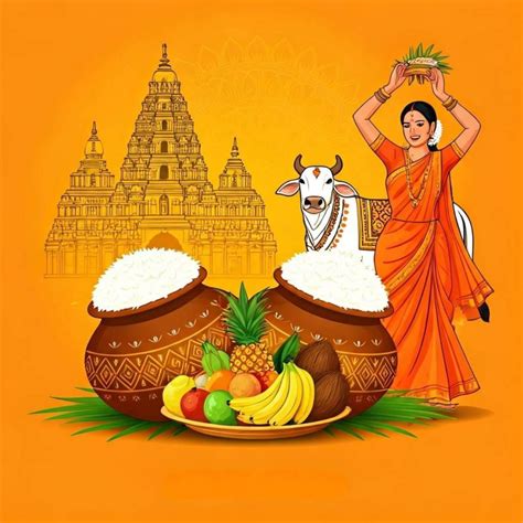 Pongal Invitation – InviteMart