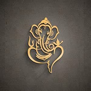 DecorTwist® Metal Ganesha ji Statue Ganpati Wall Hanging Sculpture Wall ...