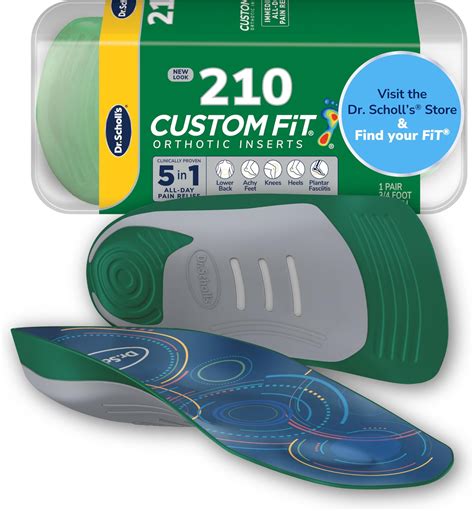 Amazon.com: Dr. Scholl’s® Custom Fit® Orthotics 3/4 Length Inserts, CF ...