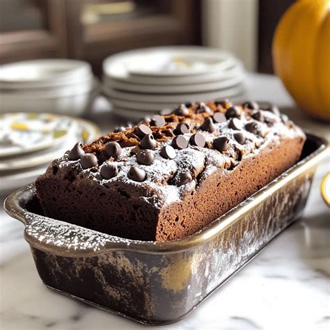 Moist Chocolate Pumpkin Bread Irresistible Recipe – Tossed Recipes
