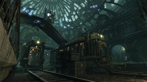 Concept level design for Batman: Arkham City. | Arkham gothic city ...