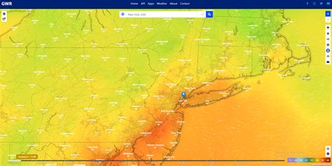 Interactive Radar Map 的图像结果