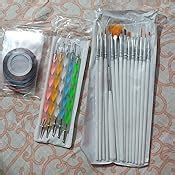 Buy DALUCI 3d Nail Art Pen & Brush Painting Polish Design Kit 15 Nail ...