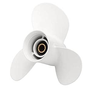 LOSA Outboard Boat Engine Aluminum Propeller 3 Blades 13 Splines 11-1 ...