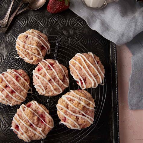 Fresh Strawberry Cookies Recipe