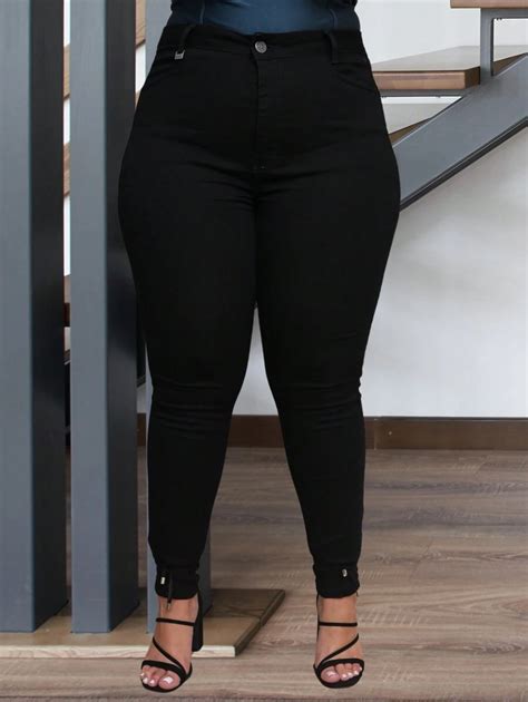 Plus Size Denim Shorts | SHEIN USA