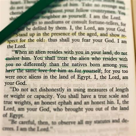 Leviticus 19:33-34 #whoismyneighbor #love #Jesus #Bible #O… | Flickr