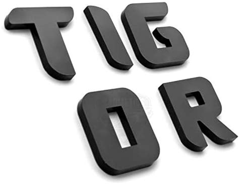 CarMetics TIGOR Sticker 3D Sticker 3D Emblem Logo car car Bonnet ...