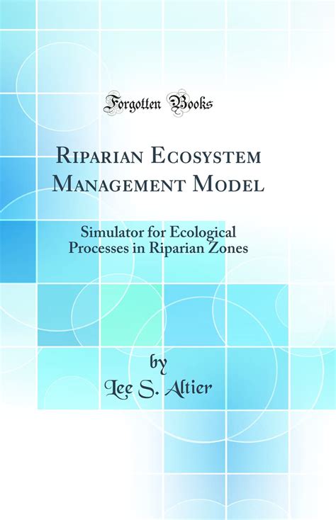 Buy Riparian Ecosystem Management Model: Simulator for Ecological ...