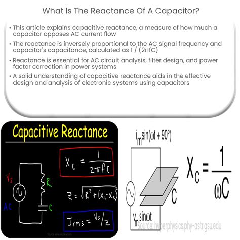 Capacitor Reactance And Impedance at Whitney Luke blog