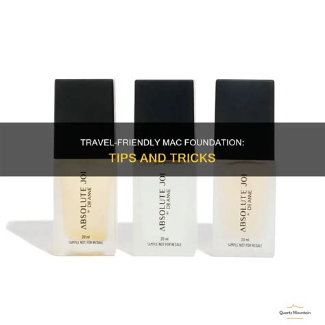 Travel-Friendly Mac Foundation: Tips And Tricks | QuartzMountain