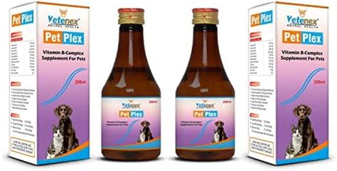 VETENEX Pet Plex - Vitamin B-Complex & Amino Acids Supplement Syrup for ...