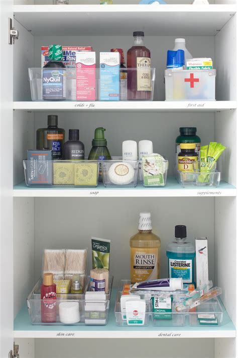 Medicine Cabinet Storage Ideas
