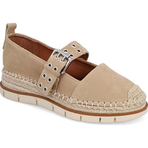 Mia Valri Espadrille Mary Jane Flat In Natural | ModeSens