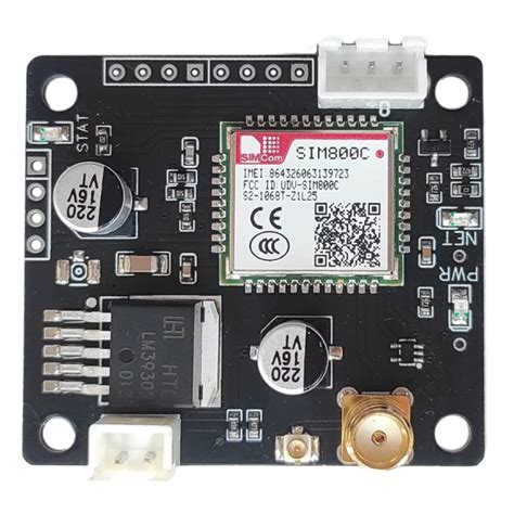 Adiy SIM800C LM39302 TTL Board Wireless – Robocraze