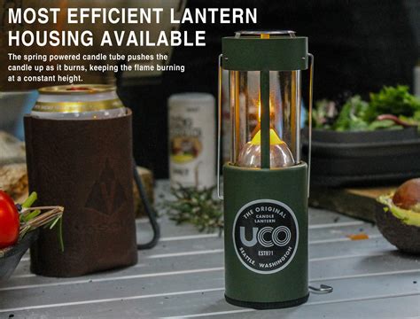 UCO Candle Lantern Kit Original | Lightweight Camping Lighting – Valley ...