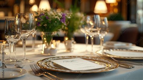 Fancy Restaurant Table Front View 的图像结果