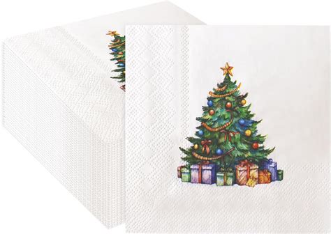 Amazon.com | Personalized Christmas Napkin, Marry Christmas Custom ...
