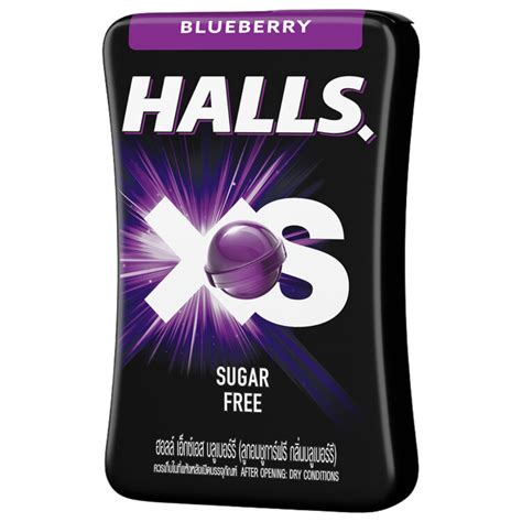Halls Blueberry Sugar Free Mint